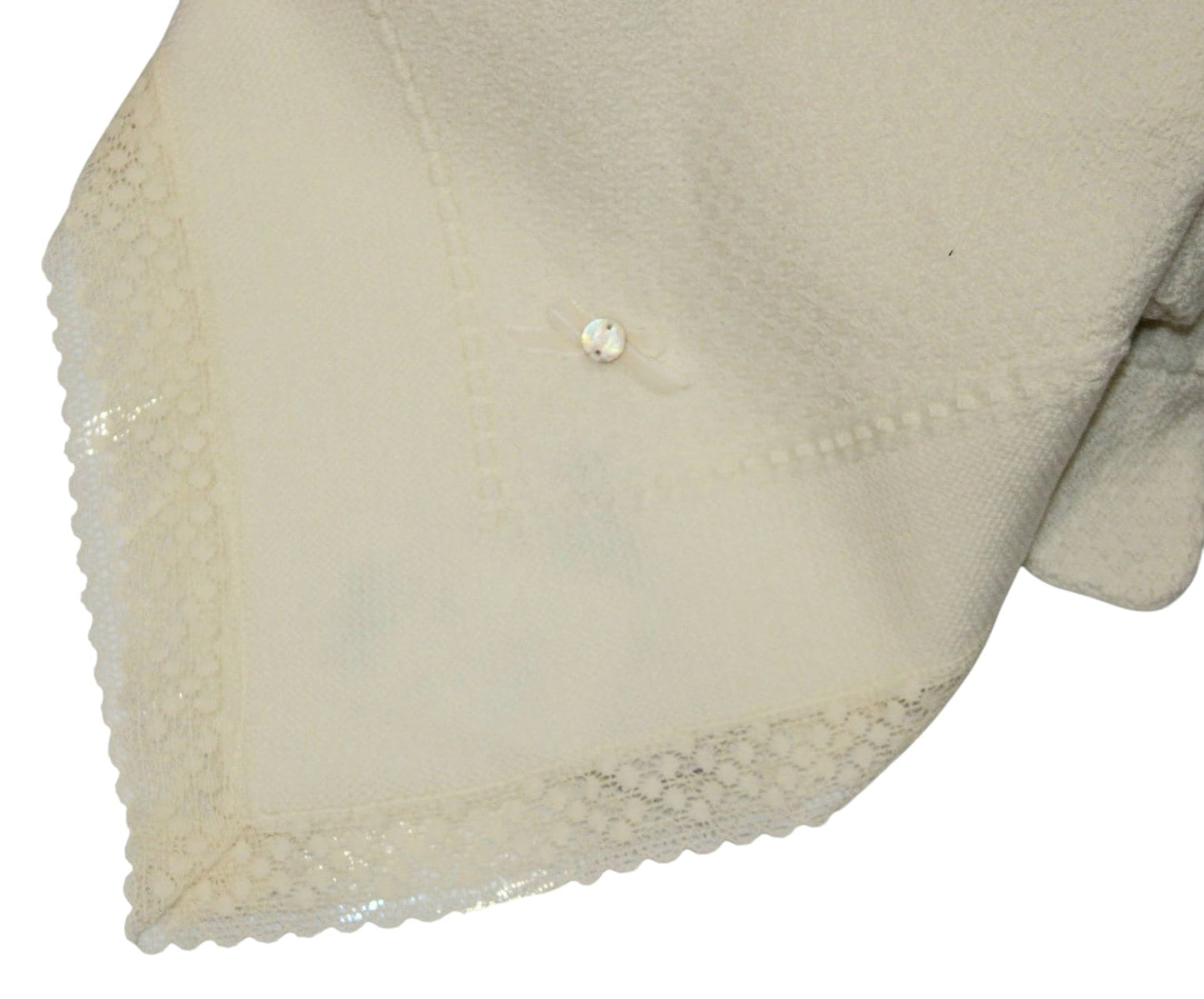 PAZ RODRIGUEZ BAY GIRLS CREAM SET + BLANKET