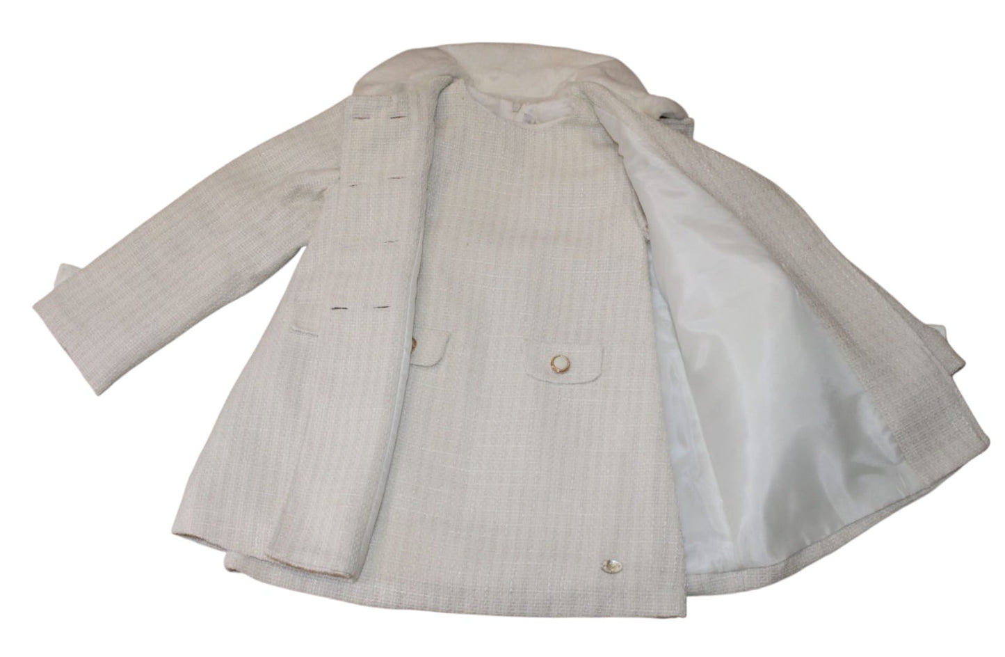 MARTIN ARANDA GIRLS TWEED SET