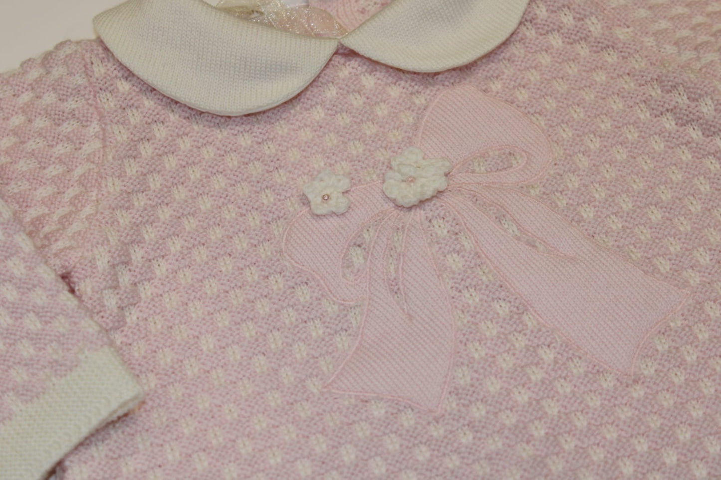 BIMBALO KNITTED PINK 2 PIECE SET