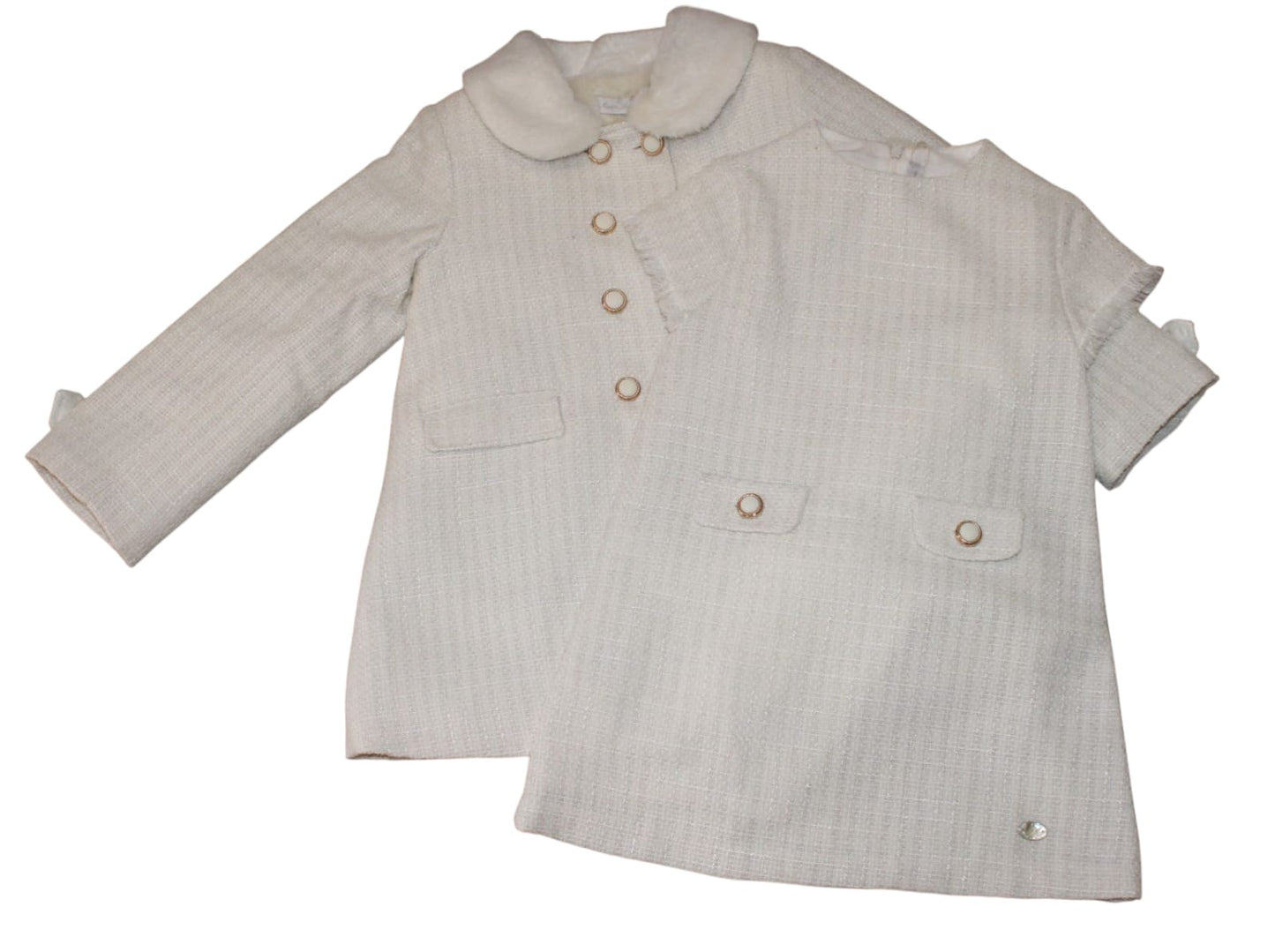 MARTIN ARANDA GIRLS TWEED SET