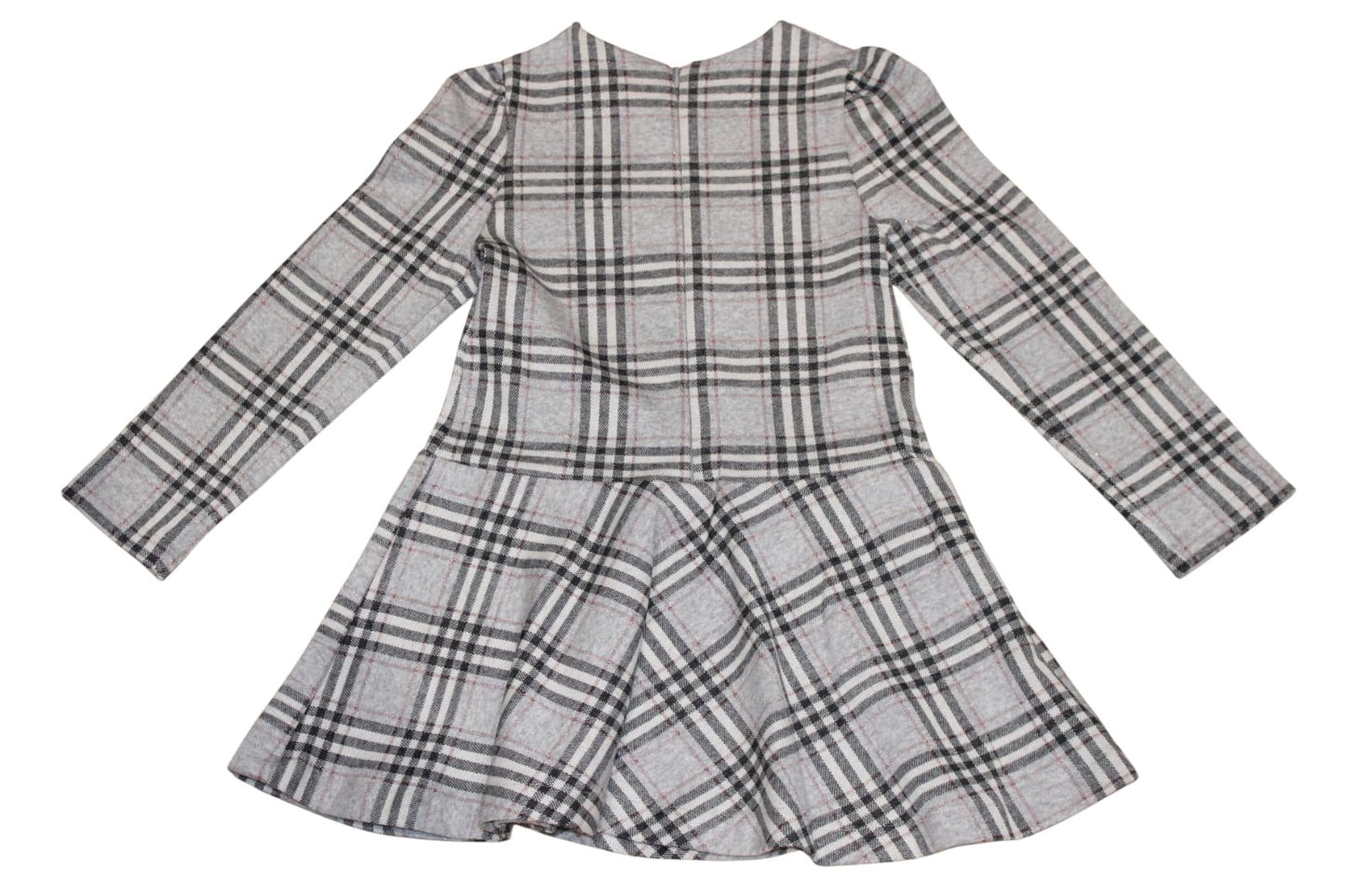 MAYORAL GIRLS GLITTER CHECK DRESS