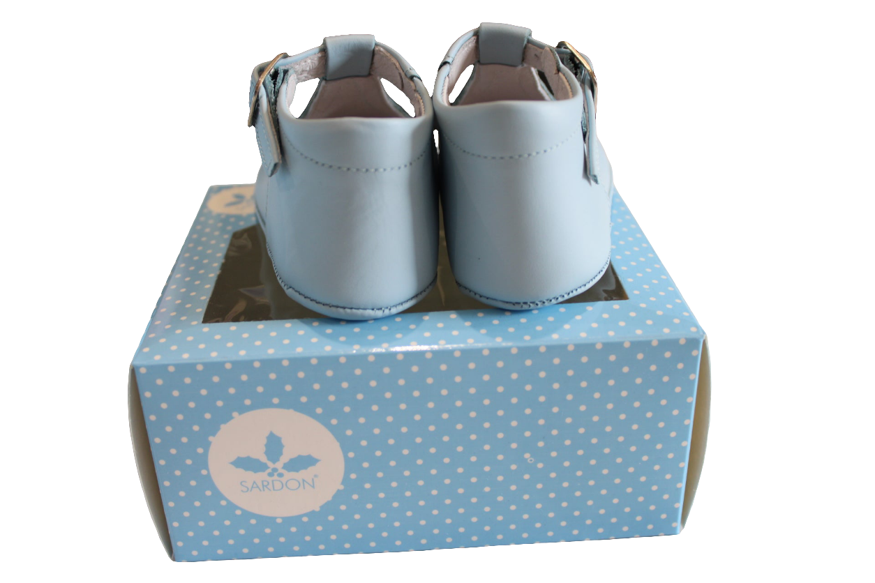 BLUE BOYS SOFT BOTTOM SHOES - SARDON
