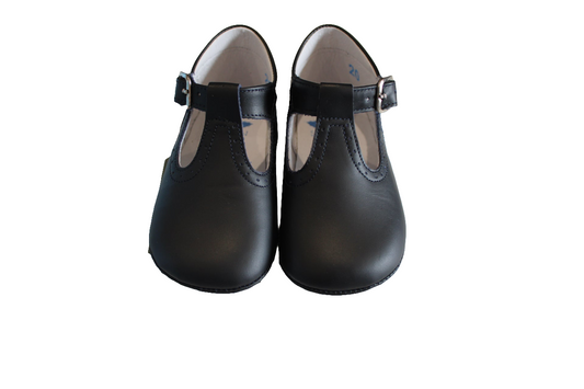NAVY BOYS SOFT BOTTOM SHOES - SARDON