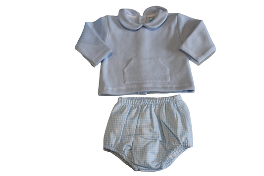 SARDON BABY BOY BLUE OUTFIT
