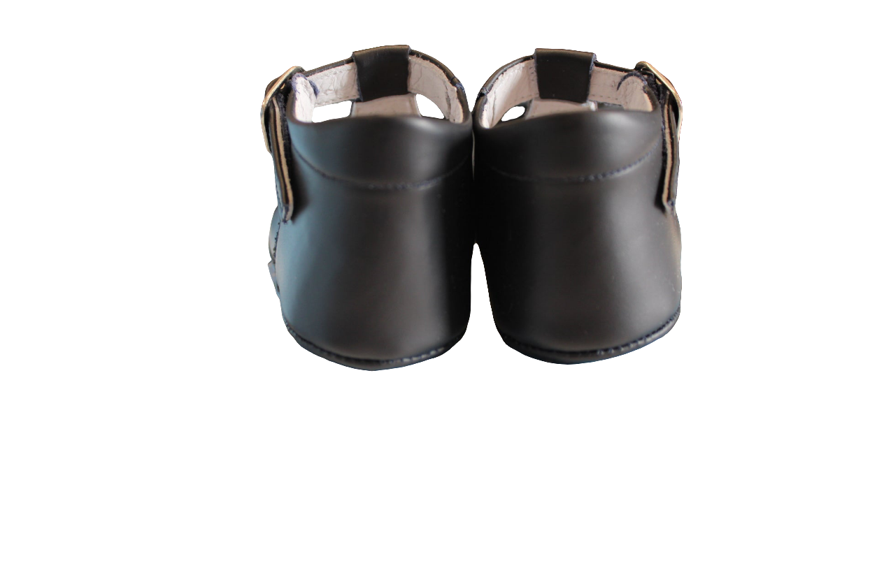 NAVY BOYS SOFT BOTTOM SHOES - SARDON