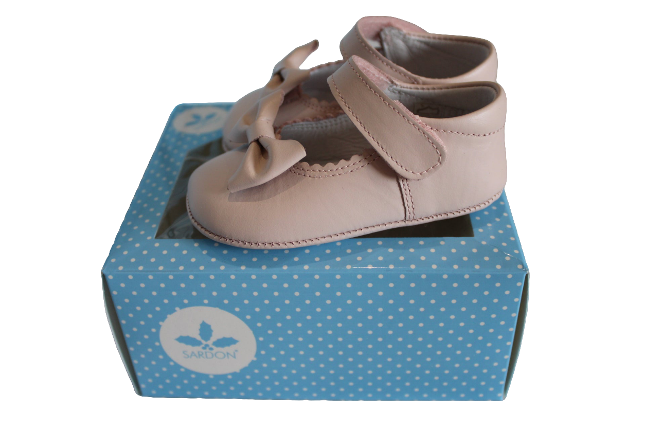 SARDON GIRL PINK LEATHER SHOES