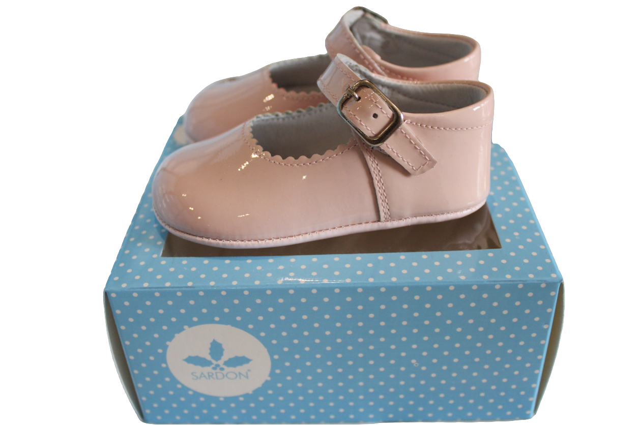 SARDON PATENT PINK SHOES