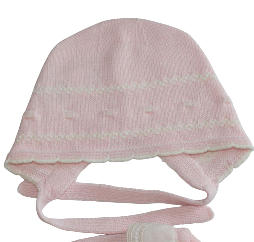 MARTIN ARANDA BABY GIRL'S KNITTED SET