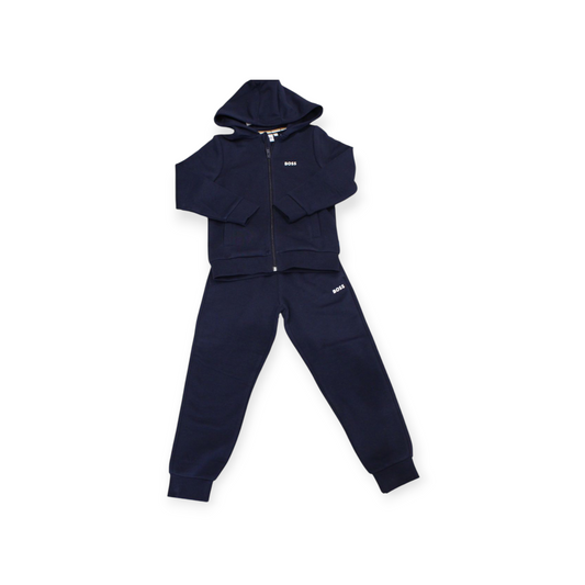 BOSS BOYS NAVY TRACKSUIT