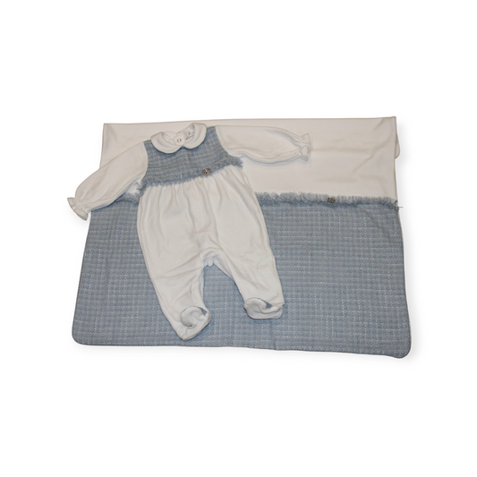 CHIC BY DEOLINDA BABYGROW & BLACKET SET