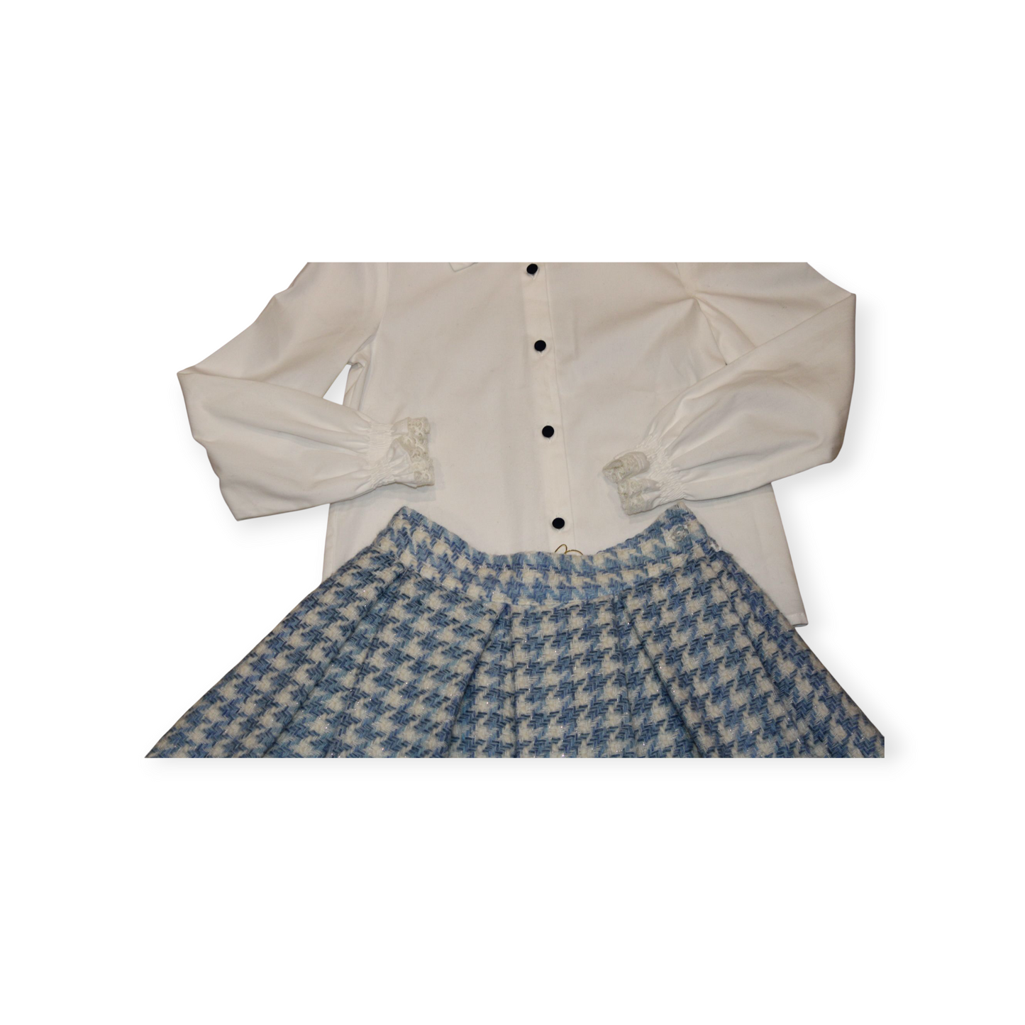 PICCOLA SPERANZA SKIRT AND BLOUSE SET BAG SOLD SEPARATE IN ACCESSORIES