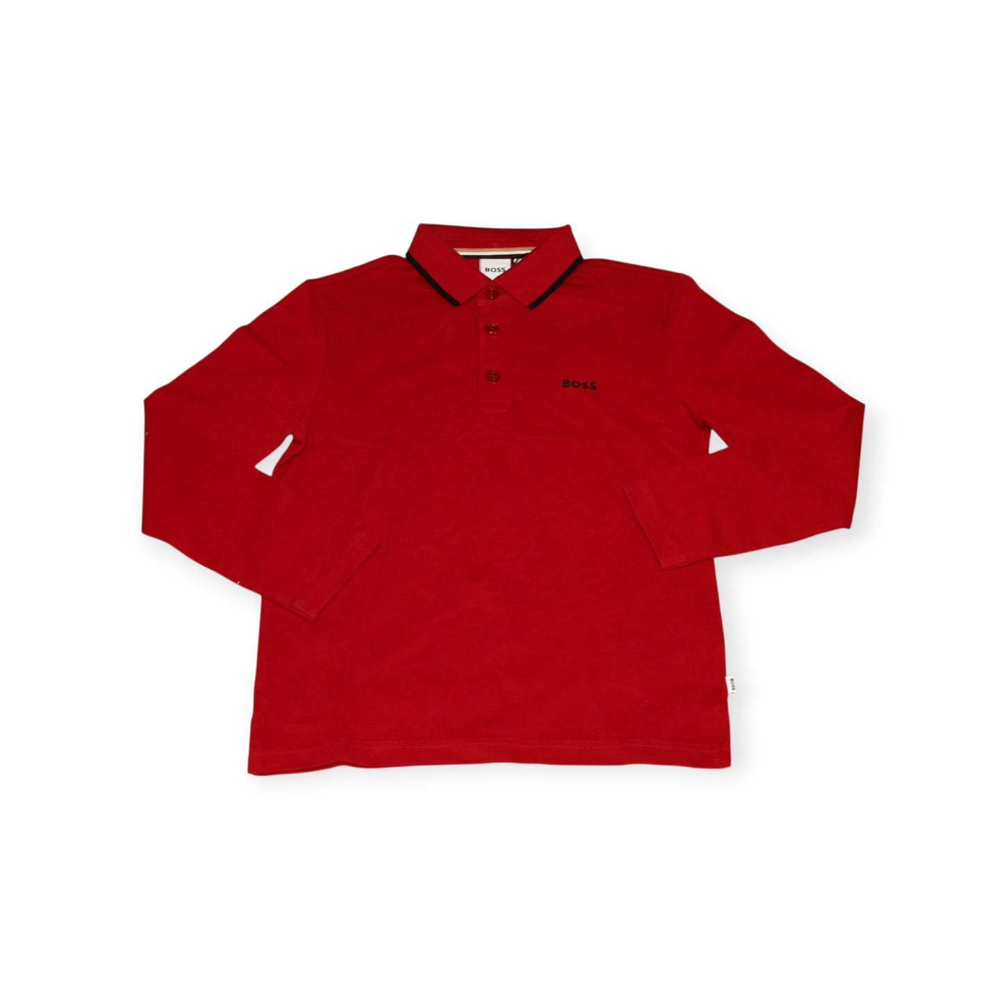 BOSS LONG SLEEVE POLO SHORT
