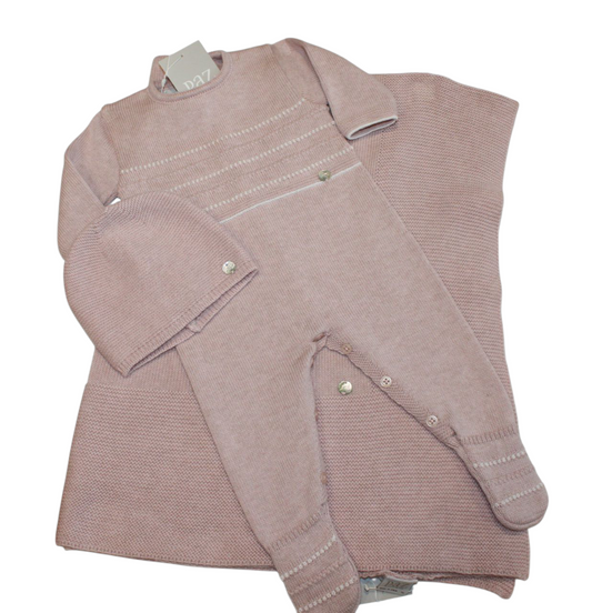 PAZ RODRIGUEZ PINK KNITTED SET