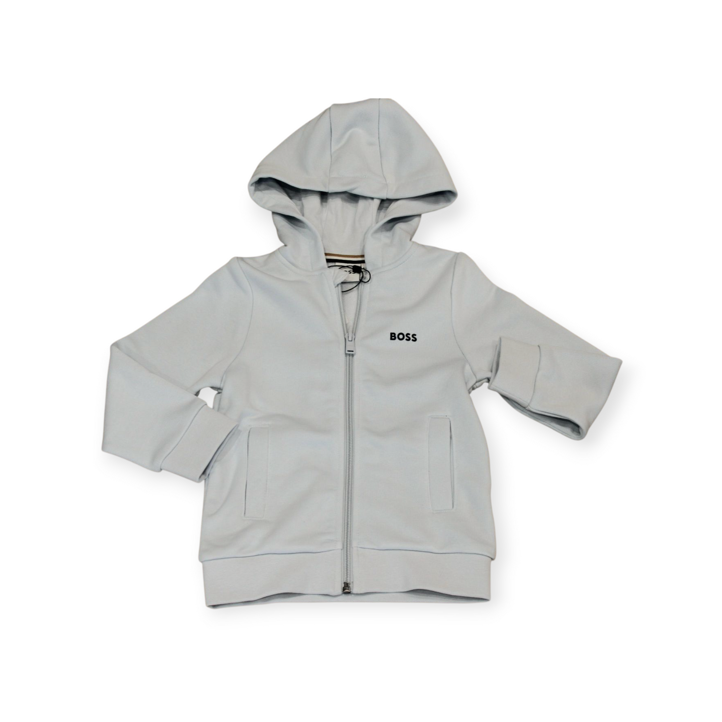 BOYS PALE BLUE BOSS TRACKSUIT