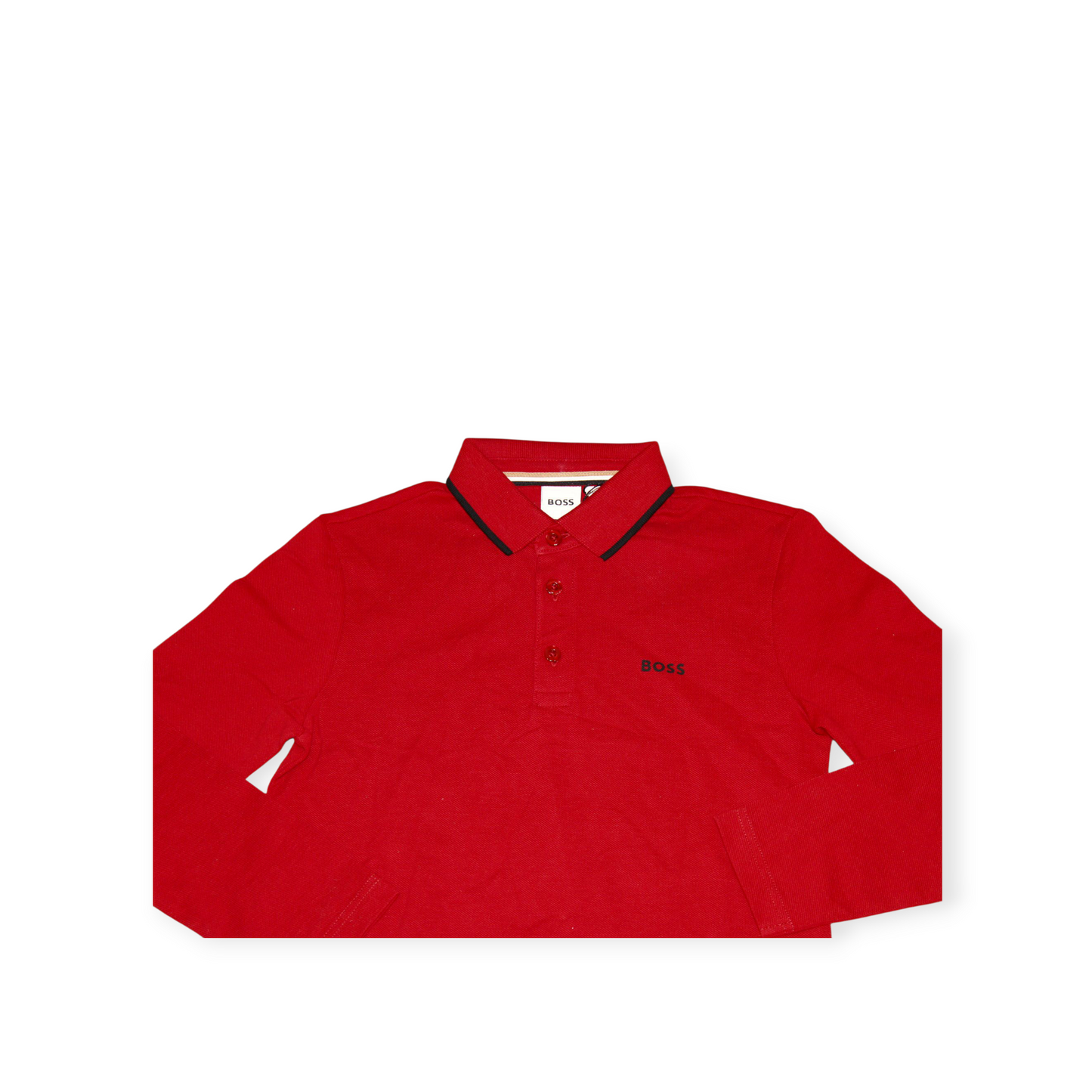 BOSS LONG SLEEVE POLO SHORT