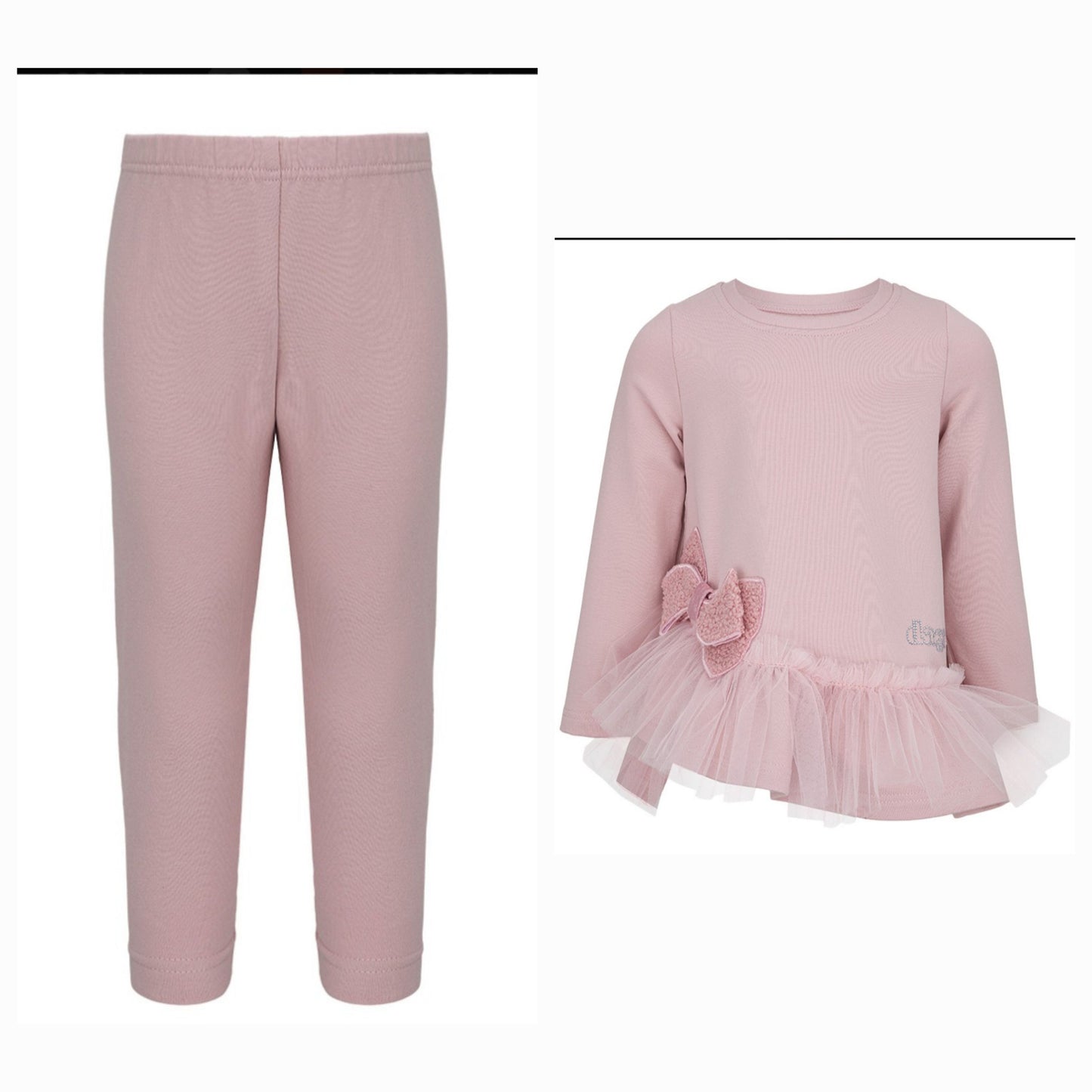 PINK LEGGINGS & HEADBAND SET - DAGA
