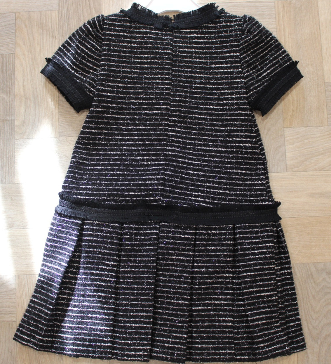 Patachou Black Tweed Dress