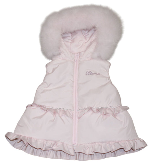 BIMBALÒ GIRLS PINK GILET￼