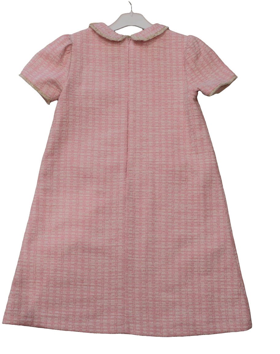 PINK TWEED DRESS - PATACHOU
