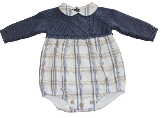 MARTIN ARANDA - BLUE ROMPER SUIT