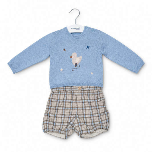 Mayoral boys short set