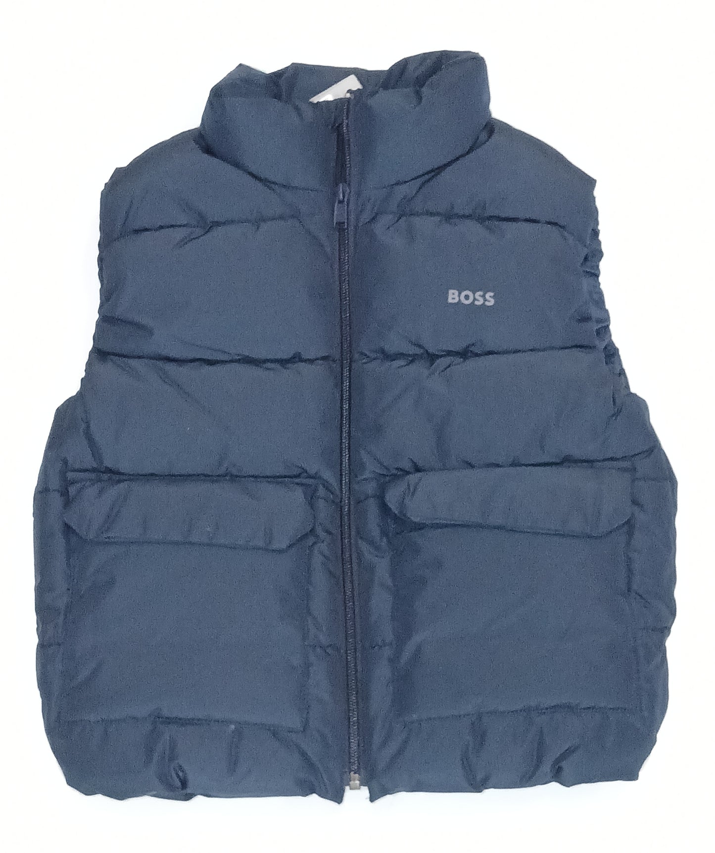 NAVY BLUE BODYWARMER - BOSS