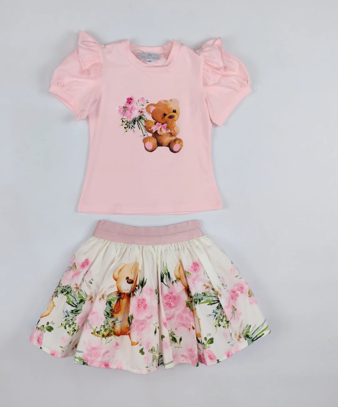 Beau kid skirt set