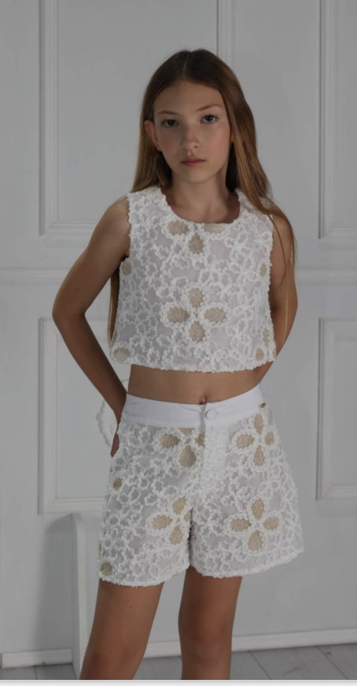 H-love girls short set