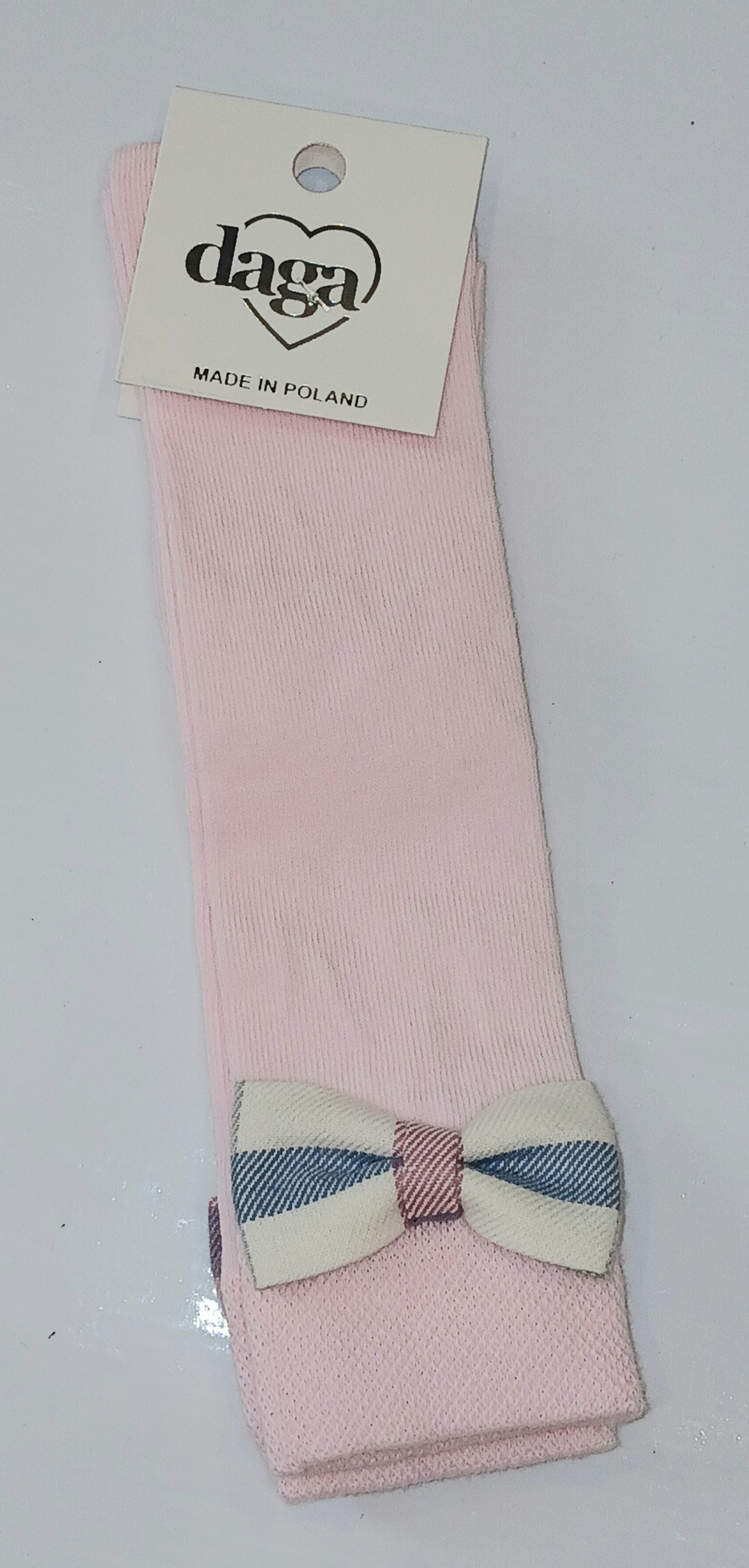 PINK KNEE HIGH SOCKS - DAGA