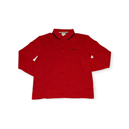 BOSS LONG SLEEVE POLO SHORT