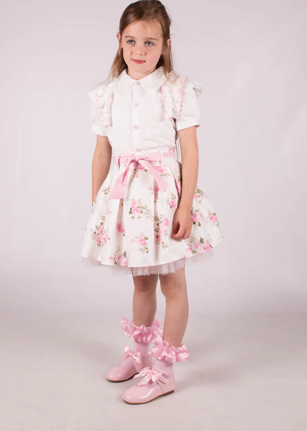Beau kid skirt set