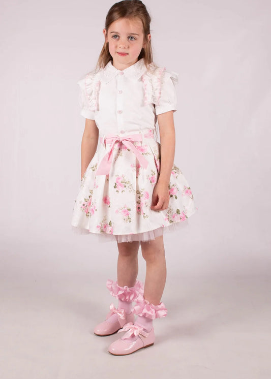 Beau kid skirt set