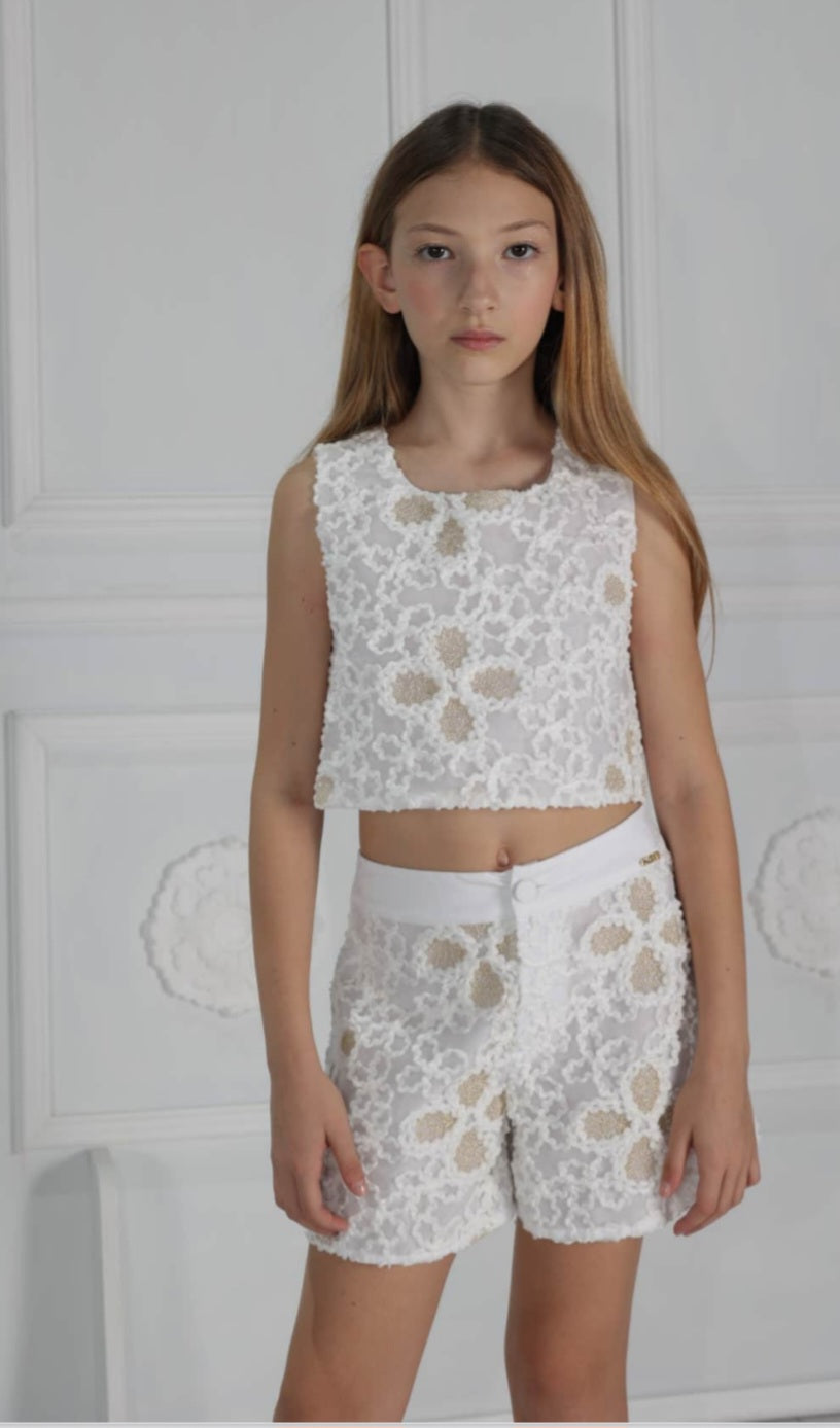 H-love girls short set