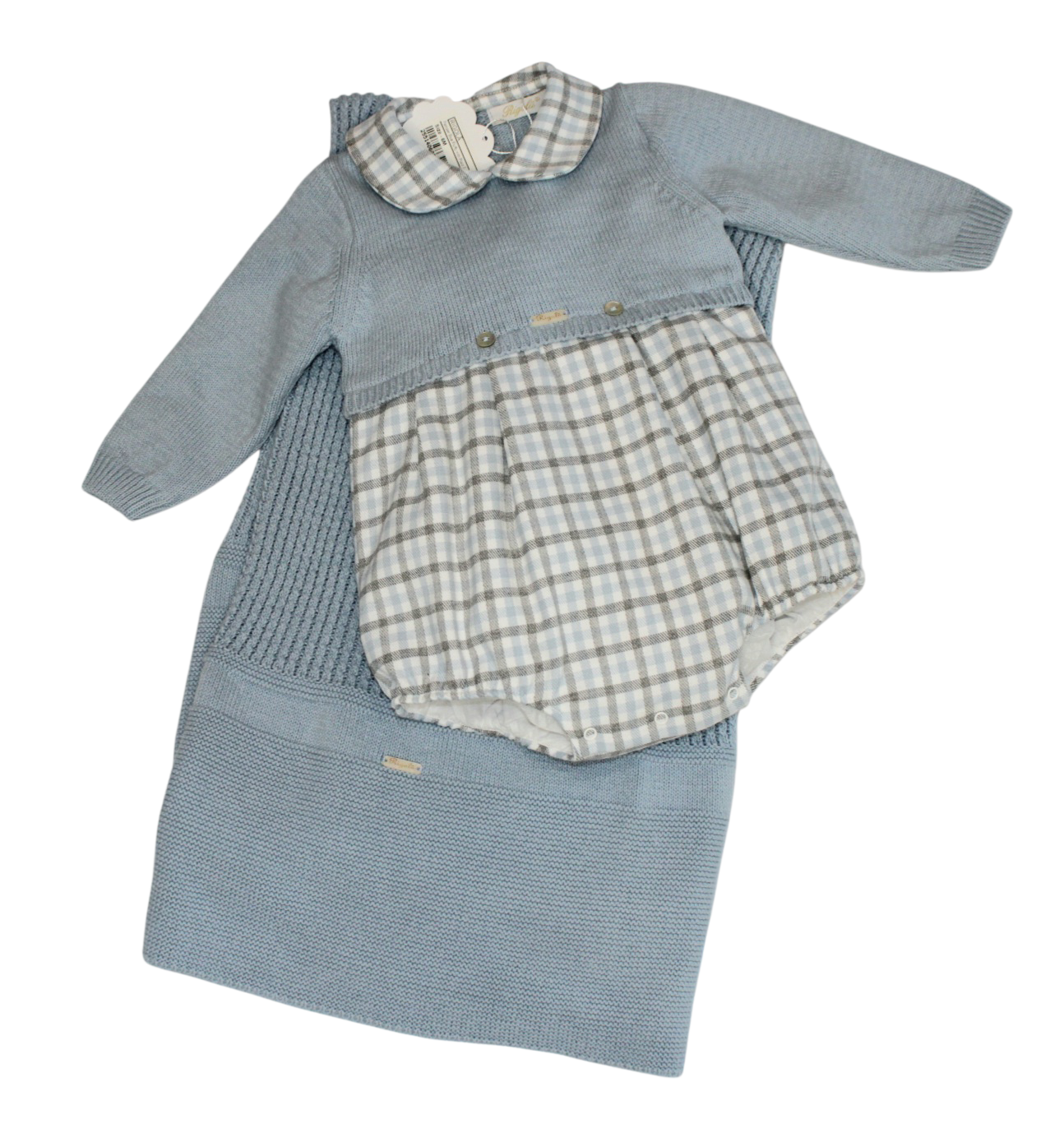 Rigola boys romper and matching blanket