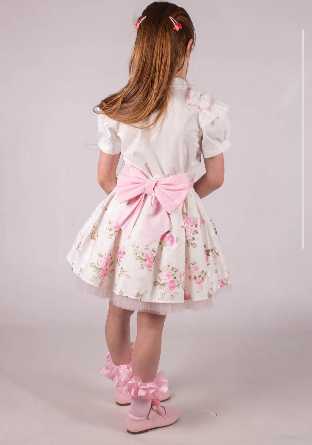 Beau kid skirt set